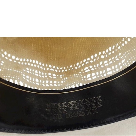 Beautiful Master Hatters of Texas Straw bangora hat - Picture 6 of 6